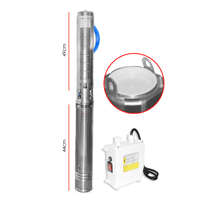 BOMBA SUMERGIBLE POZO 4” SPM 220V 2.0HP 1.50KW 1FASE